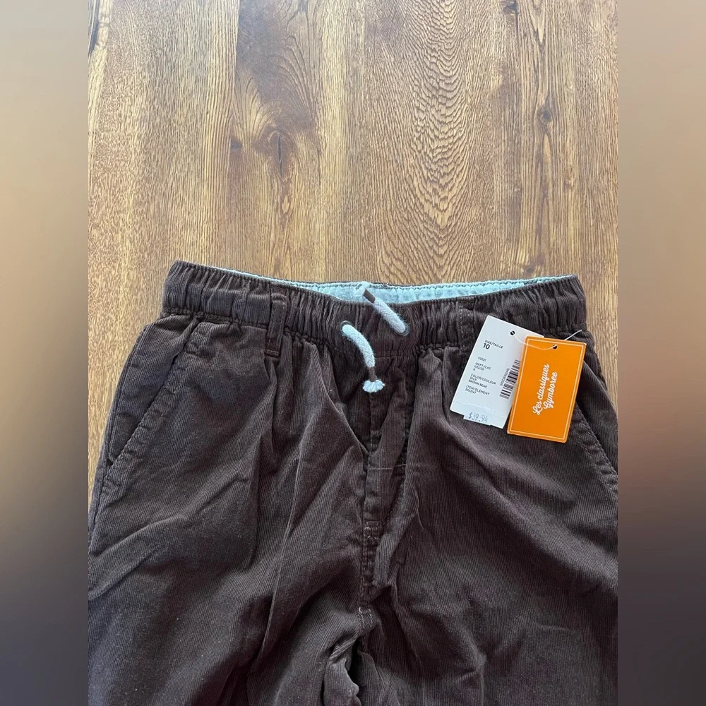 Boys size 10 NWT Brown Gymboree Corduroy Pants